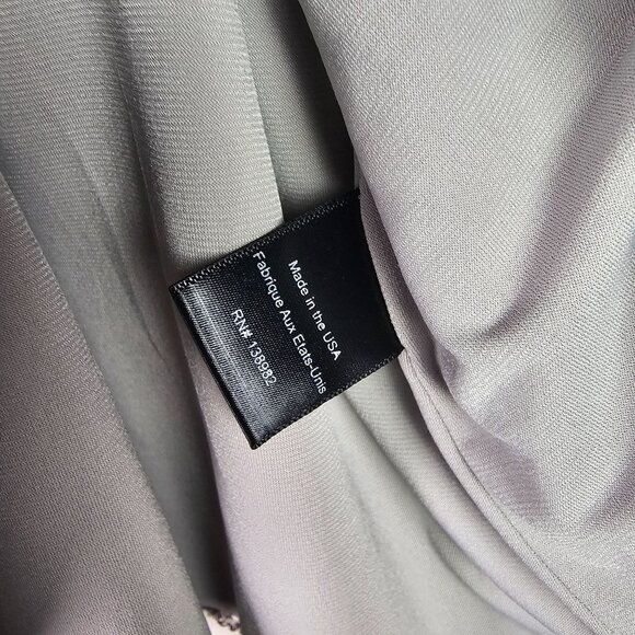 Dress the Population Carrie Silver Sequin Fit & Flare Sleeveless Mini Dress, XS - Picture 10 of 11